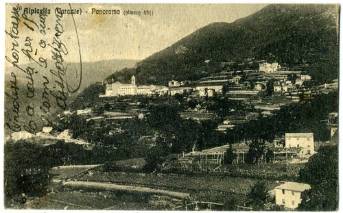 Antica rara cartolina in - e,