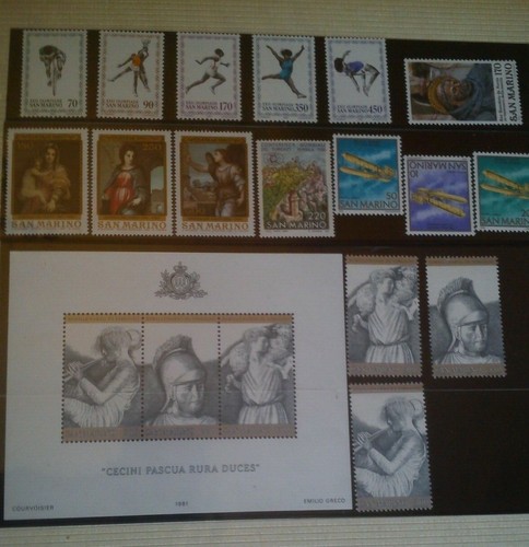 Collezione san marino lotto - marino,,