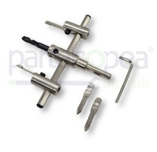 Punta trapano fresa a compasso