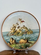 Grande caricatore maiolica italiana, fine XIX secolo 44 cm maiolica italiana