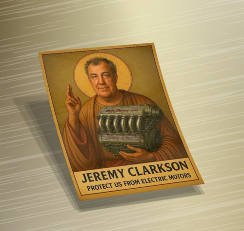 Adesivo jeremy clarkson - adesivo,