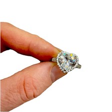 Anello donna argento bianco