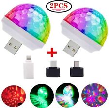 Set 2 Luci Magiche Magic Balls Led Usb Smartphone Discoteca Party Led8272 linq