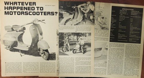 Articolo scooter vespa - 6p,