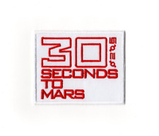 Patch cucita 30 Seconds To Mars | Logo Thirty American Alternative Rock Band
