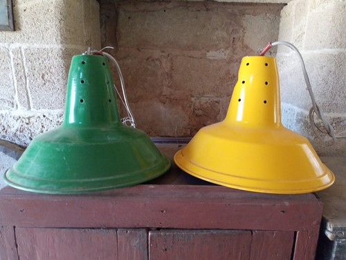 Lampada industriale vintage