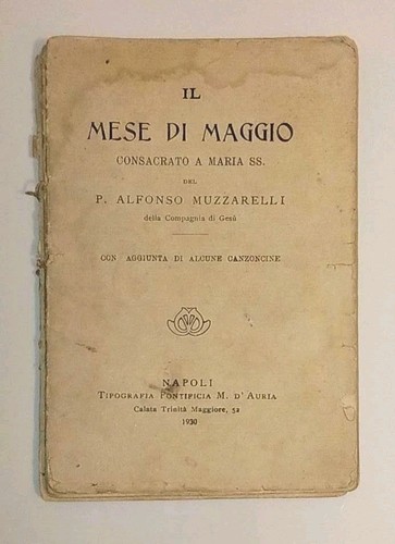 Mese maggio consacrato a - il,