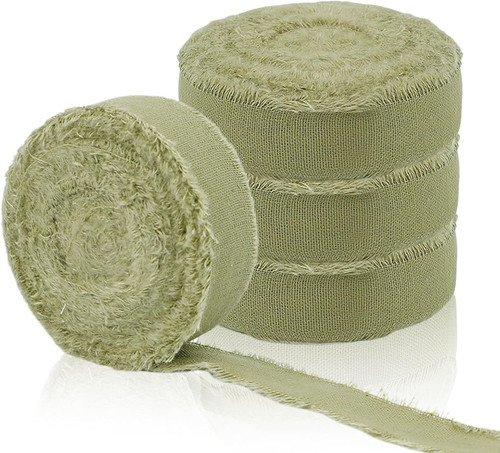 4pz nastro cotone verde - cotone,