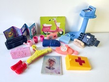 Barbie Lotto di Accessori Barbie Mattel e Cloni Vintage. Anni 70 / 80