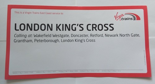 Virgin trains east - trains, coast