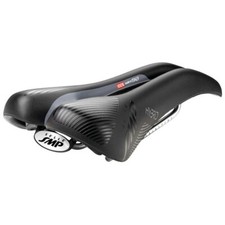 Sella per bicicletta ibrida Selle SMP - Nera - Made in Italy