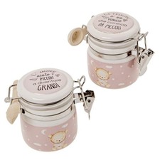 12 PZ Barattolo portaconfetti