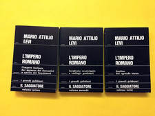 L'impero romano. 3 volumi-Mario Attilio Levi-Il Saggiatore 1967-Con cofanetto