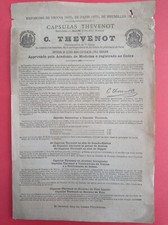 Capsulas Thevenot fabricades ed Dijon generale depot Oesterreich Ungarn Wien