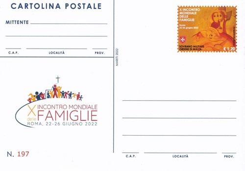2022 smom intero postale - 2022,