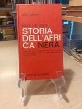 Louis Joos Storia dell'Africa nera Edizioni di Comunità 1962