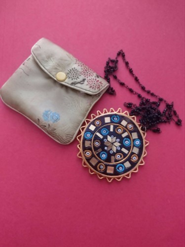 Ciondolo boho tribale - ciondolo, o
