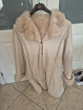 Cappotto Beige Con Pelliccia