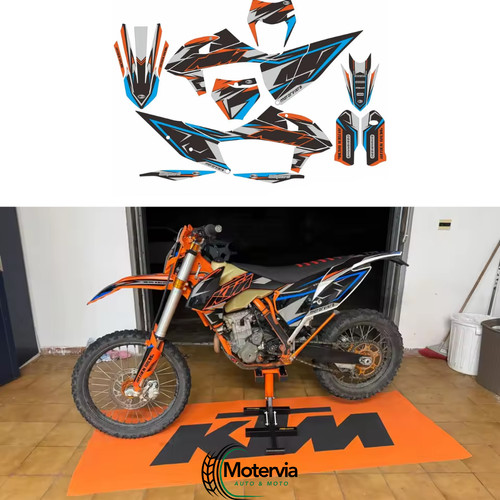 Kit grafiche moto ktm 125 - 125, 250