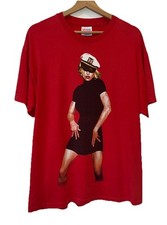 T-shirt Madonna vintage rossa