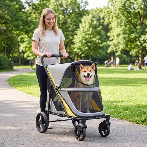 Passeggino per cani taglia - passeggino, di