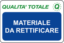 ADESIVO segnaletica MATERIALE