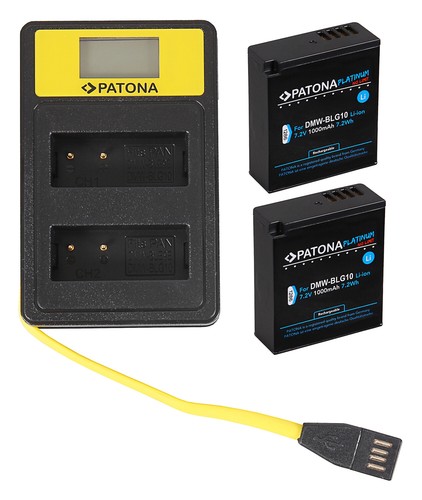 Batteria doppio - 2x, +