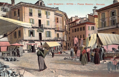 Italia 1911 lago maggiore - italia,