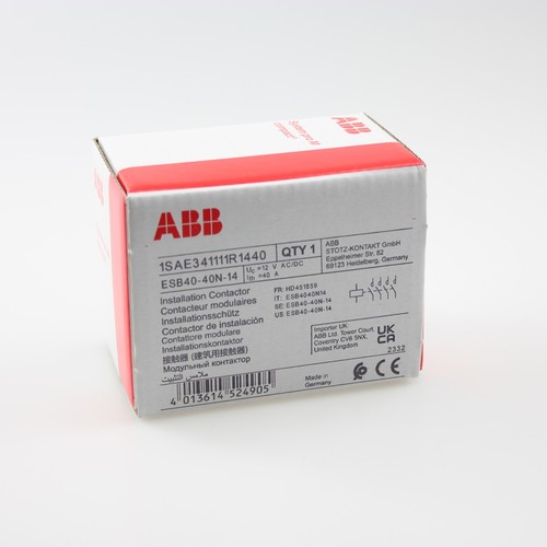 Abb esb40 40n contattore di - abb, esb40-40n-14