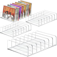 Porta-Cd Trasparente, 4 Pezzi