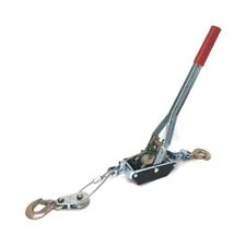 Paranco manuale a leva 4 tonnellate doppio gancio traino 4000 kg