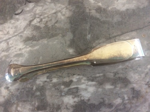 Pince sucre metal argente - sucre,