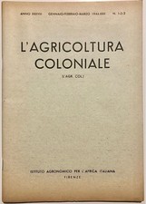 RSI L'AGRICOLTURA COLONIALE