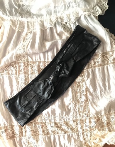 Cintura nera alta morbida - alta,