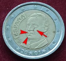 Moneta rara euro spagna - 2,