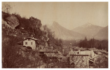 France, Ville en montagne, à