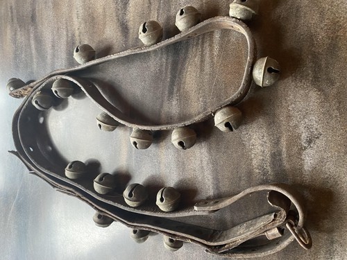 Antico campanello slitta in - a,