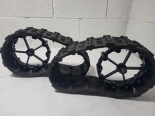 Coppia Ingranaggi Metallo Aggiornati Idler + Piste Artigiano MTD Bianco Spazzaneve 631-0032