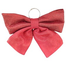 Fiocco natalizio rosso - fiocco,