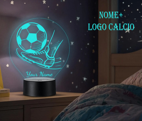 Lampada led calcio con - calcio, nome