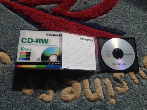 100 nuovo polaroid rw - nuovo, cd-rw