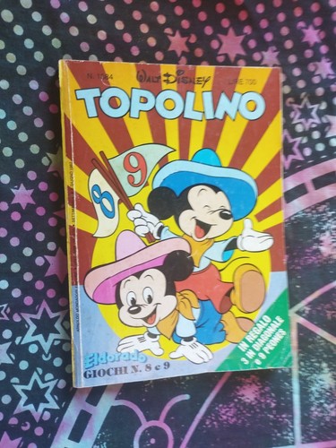 Albo fumetto topolino 1384 - albo, n.1384