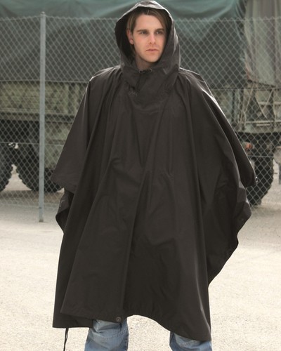Poncho nuovo tinta - , unita