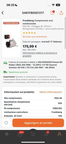 Compressore clima audi - clima,