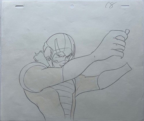 Daitarn anime cel - daitarn, 3