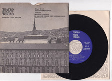 Disco 45 Giri Teatro Regio di Torino Stagione Lirica 1977-78 SCD7 #
