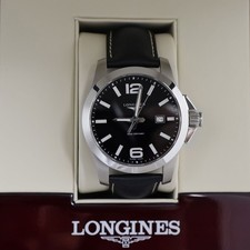Longines conquest quartz - longines, black