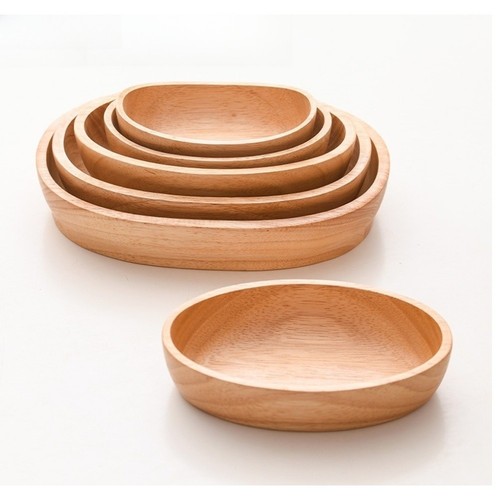 Vassoio ovale legno tavolo - vassoio,