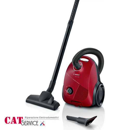 Bosch aspirapolvere rosso - bosch,