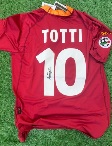 Maglia vintage totti con - maglia,